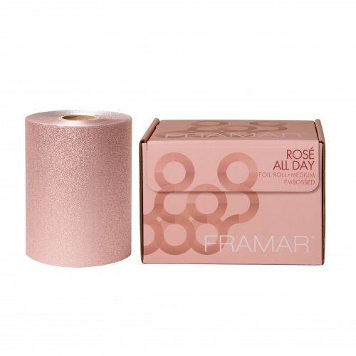 FRAMAR Textúrovaná fólia v roli Rosé