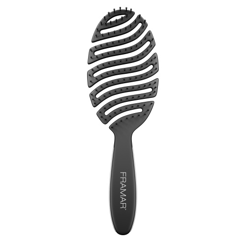 FRAMAR Kefa na rozčesávanie Flex Brush Black