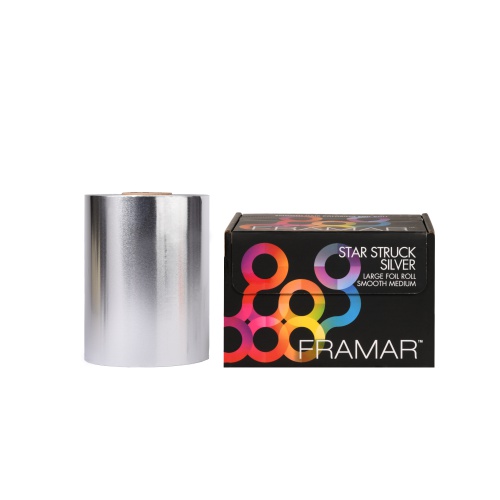 FRAMAR Hladká fólia v rolke Silver – veľká