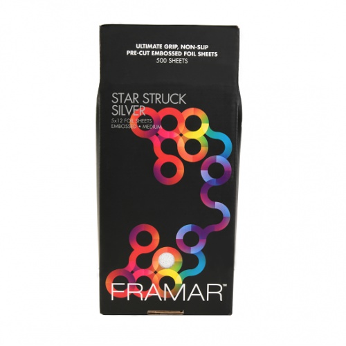 FRAMAR Textúrované fólie Pre-Cut Silver